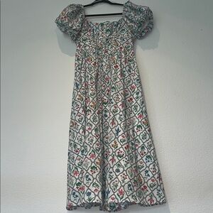 Moon River Floral Puff Sleeve